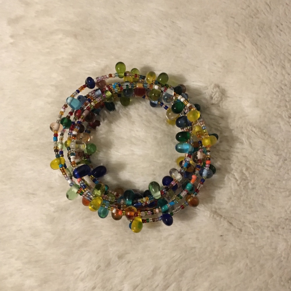 Boho stretchy beaded wire bengal